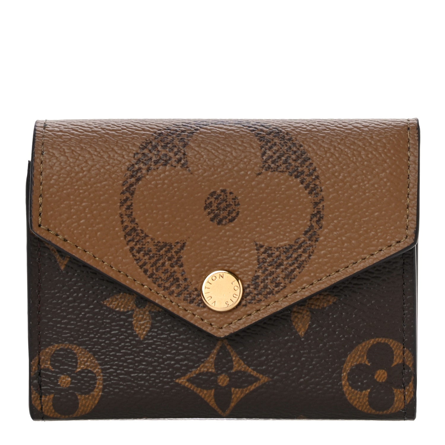 Louis Vuitton Reverse Monogram Giant Zoe Wallet 1 of 10