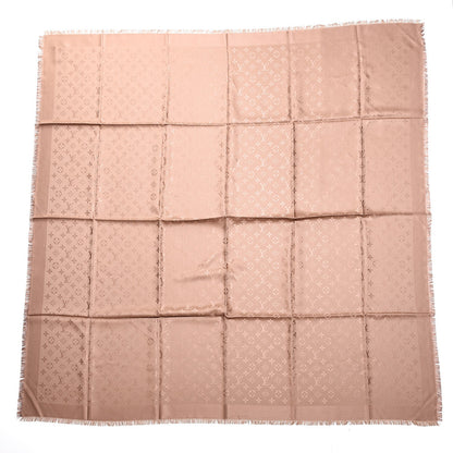 Louis Vuitton Silk Wool Monogram Shawl Dune 1 of 4