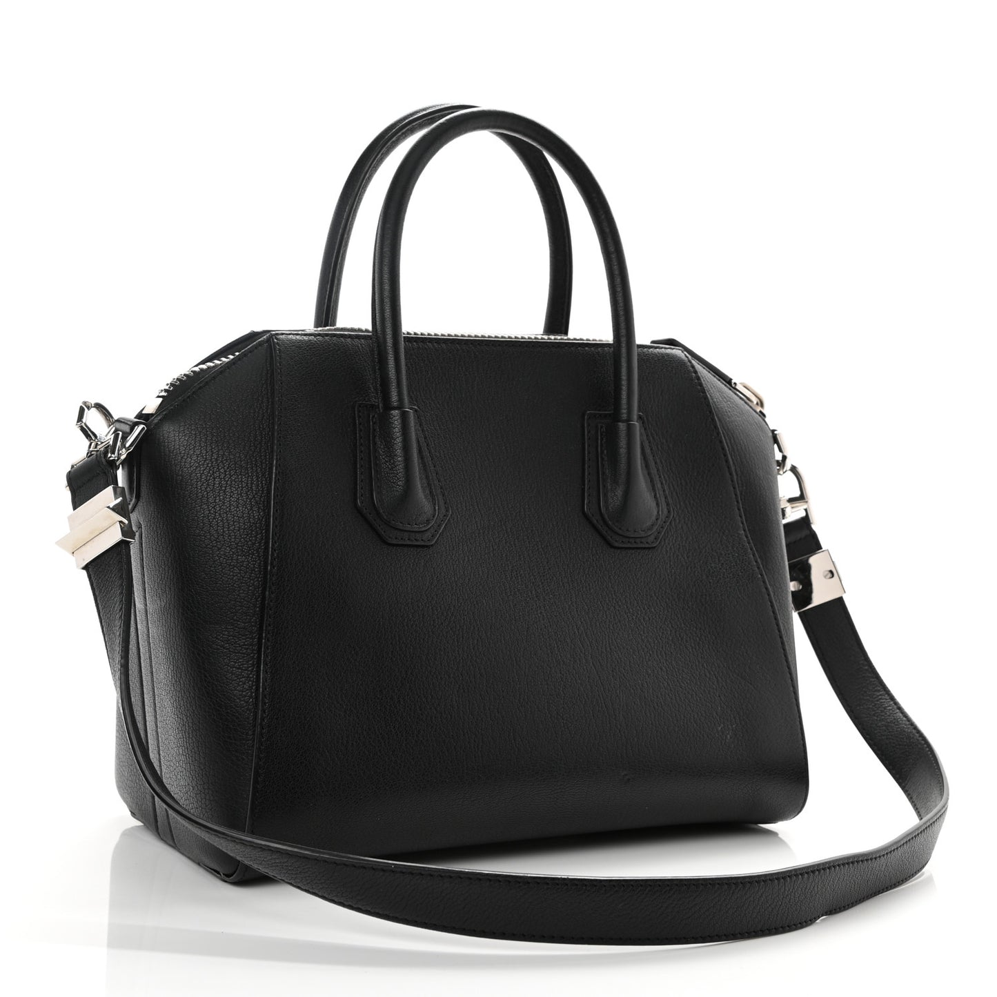 Sugar Goatskin Small Antigona Black