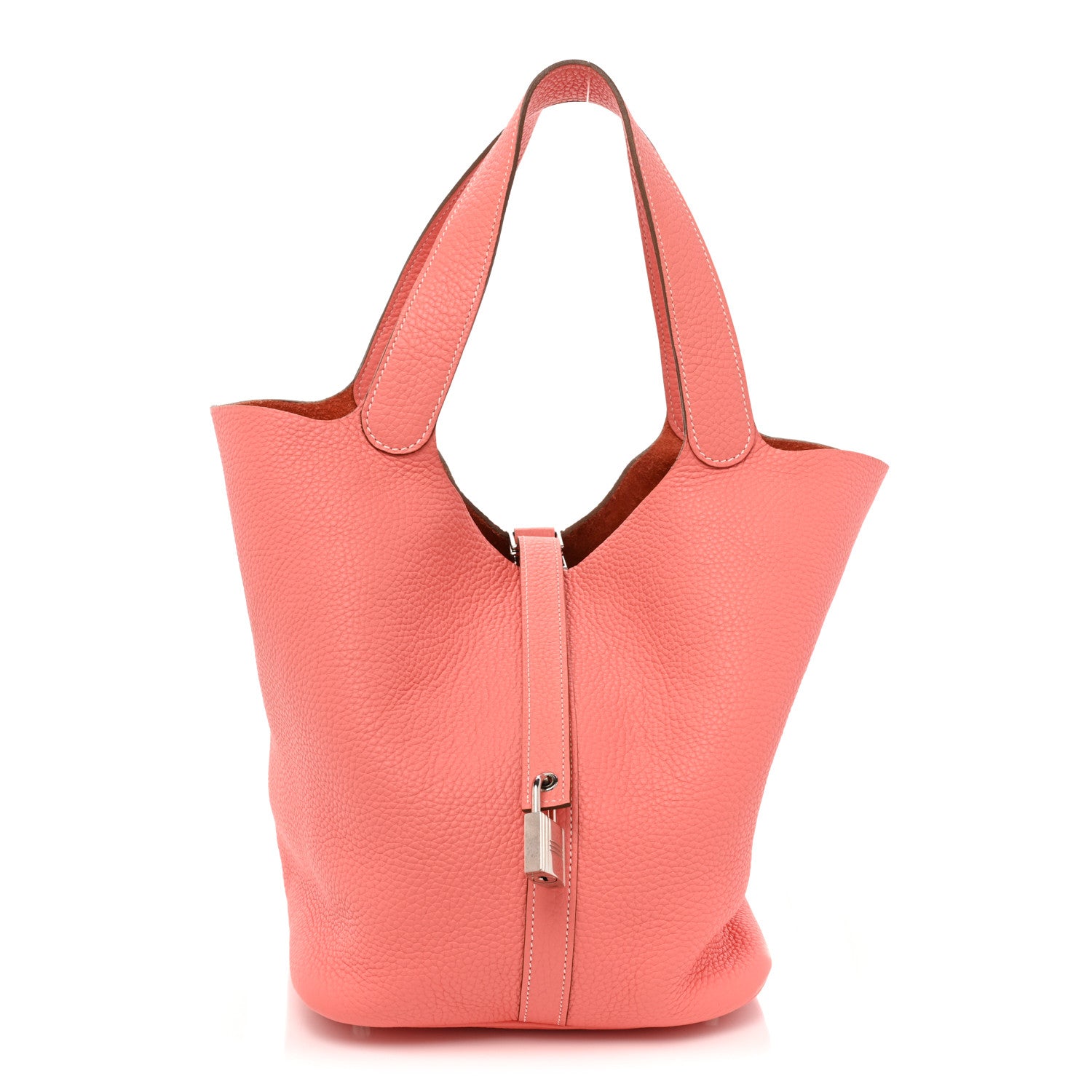 Hermes Taurillon Clemence Picotin 26 GM Crevette 1 of 9