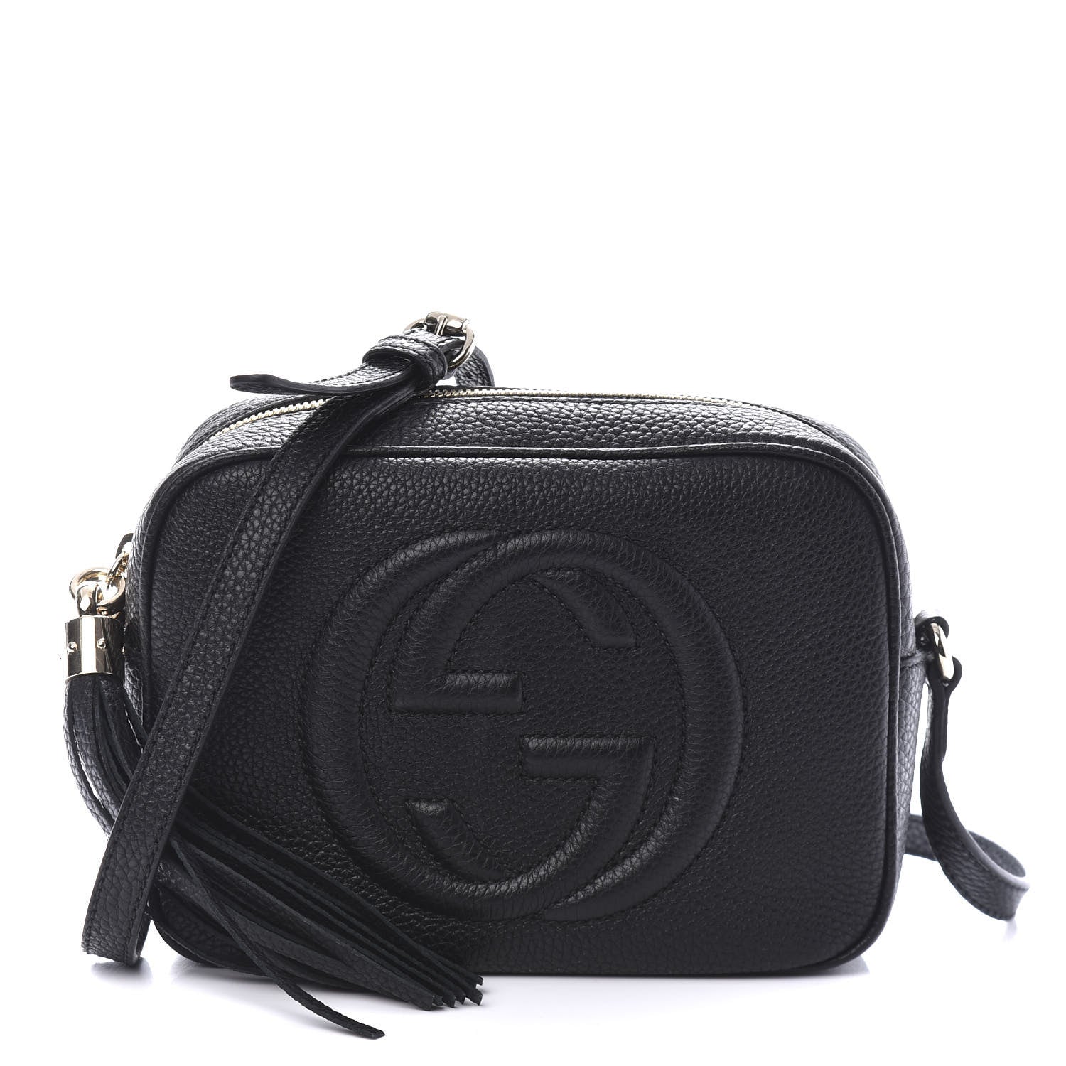 Gucci Pebbled Calfskin Small Soho Disco Bag Black 1 of 10
