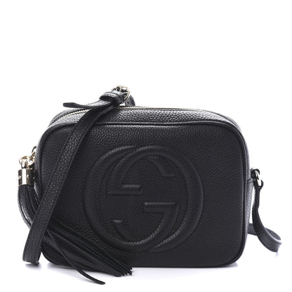 Gucci Pebbled Calfskin Small Soho Disco Bag Black 1 of 10