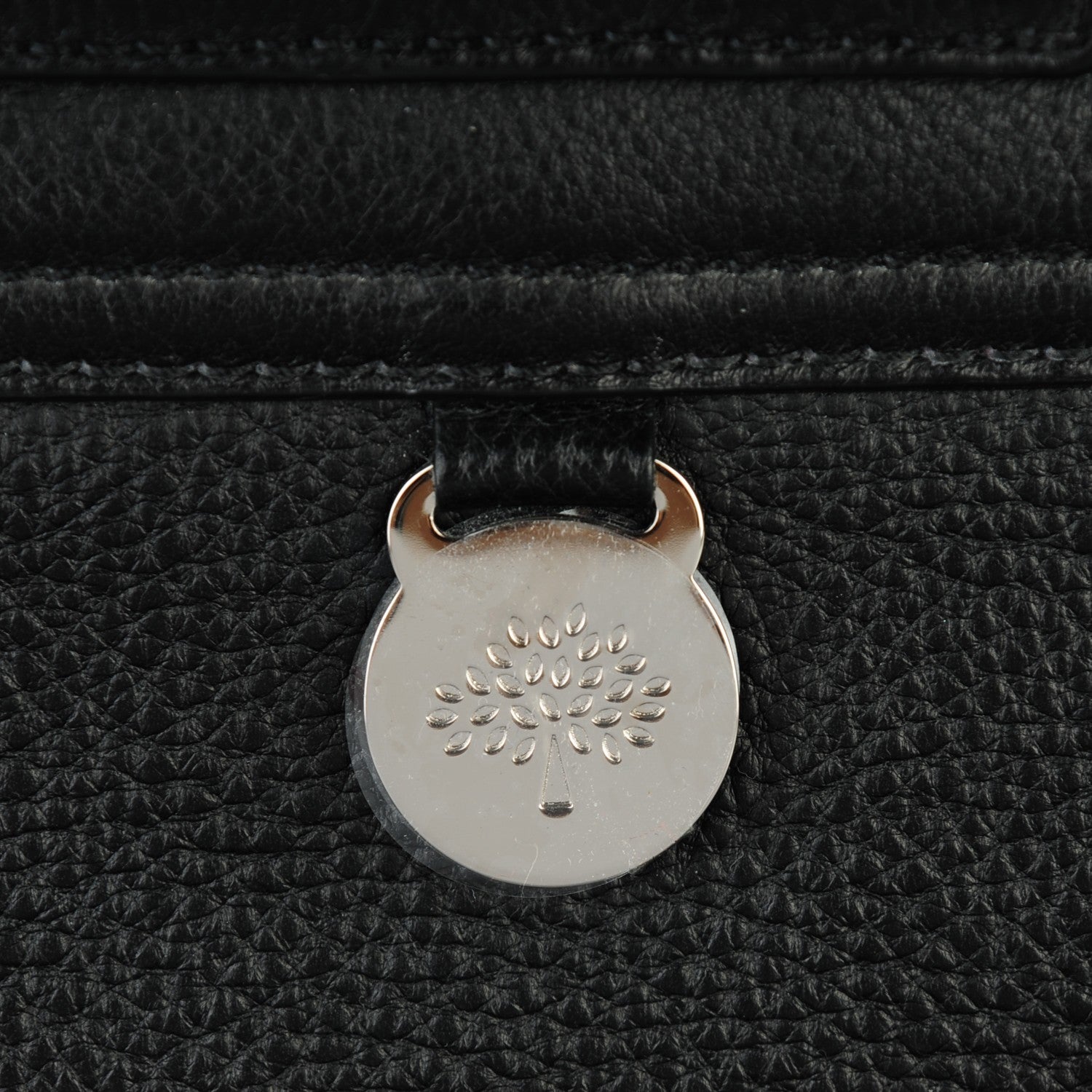 Mulberry Natural Leather Cara Delevingne Convertible Satchel Black 5 of 8