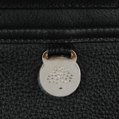 Mulberry Natural Leather Cara Delevingne Convertible Satchel Black 5 of 8