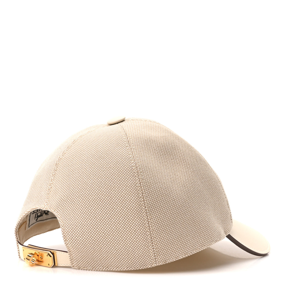 Hermes Toile H Cotton Canvas Swift Tess Kelly Plein Air Cap 58 Desert Nata 6 of 9