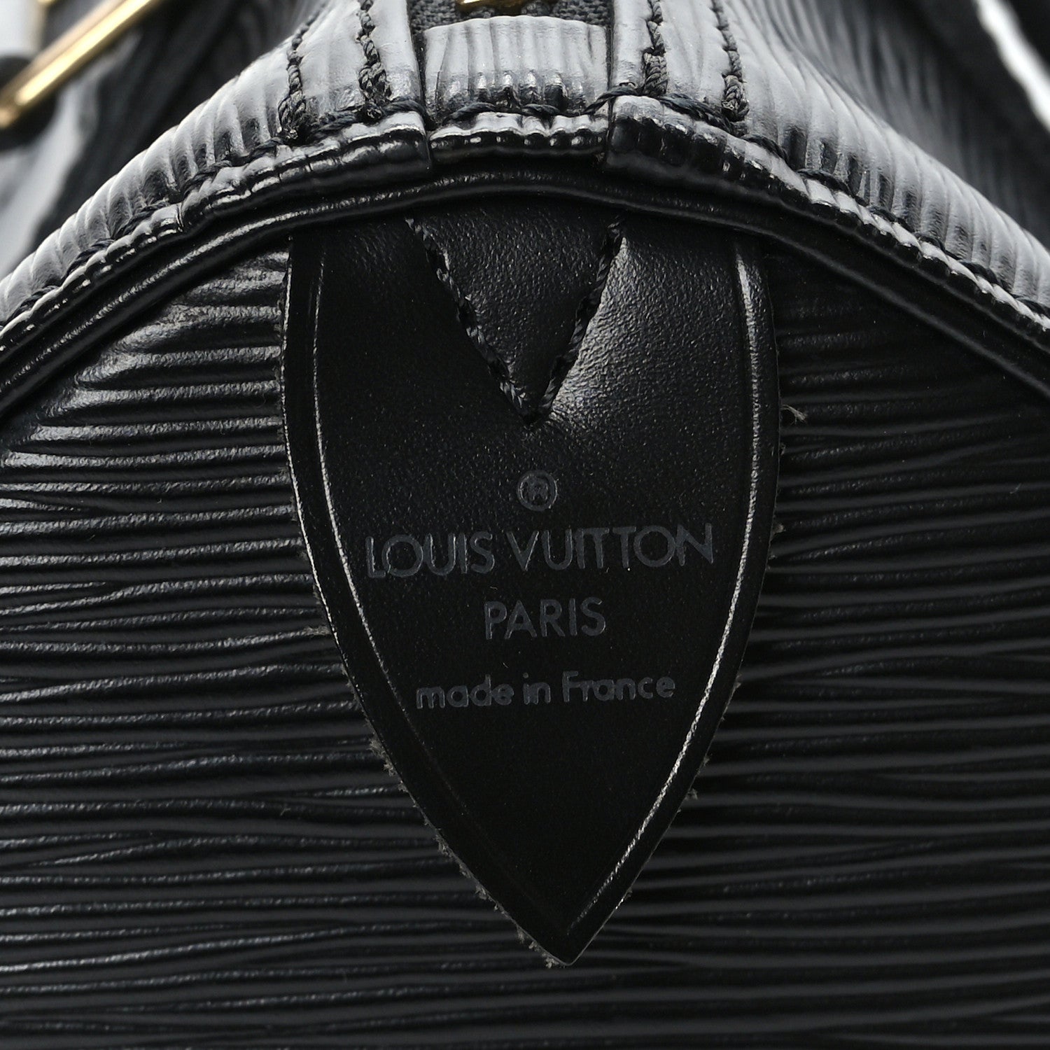Louis Vuitton Epi Speedy 25 Black 7 of 11