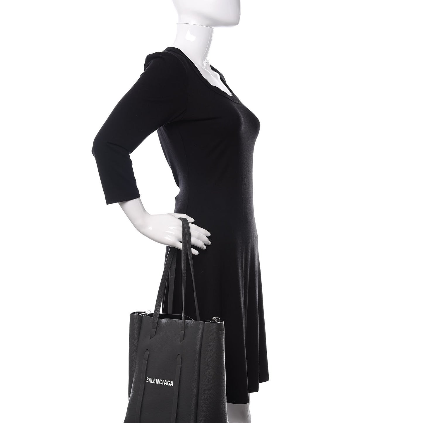 Calfskin XS Everyday Tote Gris Fossile
