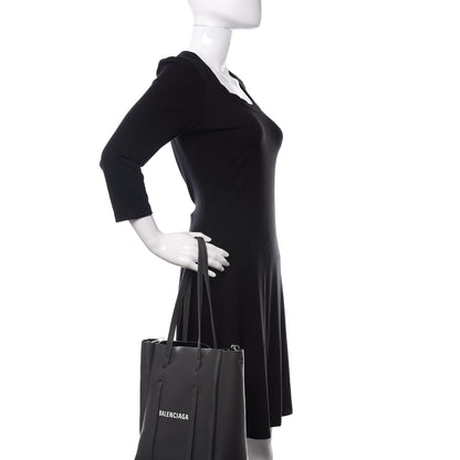 Balenciaga Calfskin XS Everyday Tote Gris Fossile 2 of 11