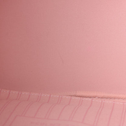 Louis Vuitton Damier Ebene Neo Neverfull MM Rose Ballerine 10 of 10