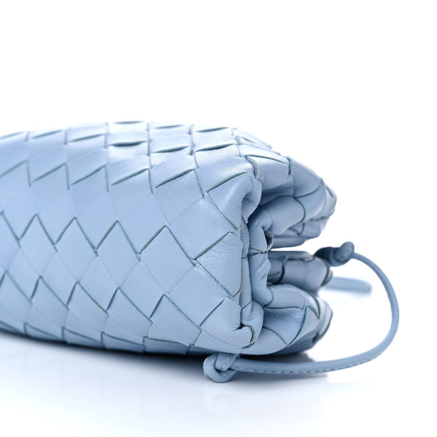 Bottega Veneta Nappa Intrecciato The Mini Pouch Ice 8 of 9