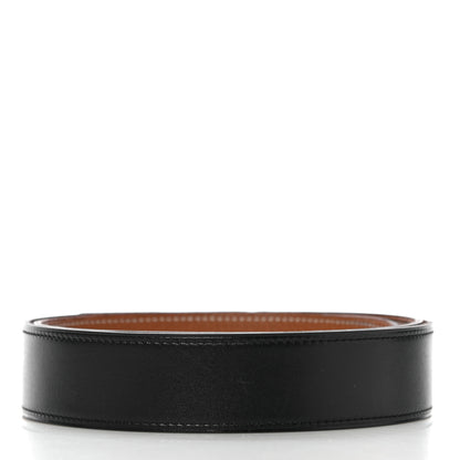Hermes Swift Togo 32mm Belt Strap 90 Black Gold 3 of 13