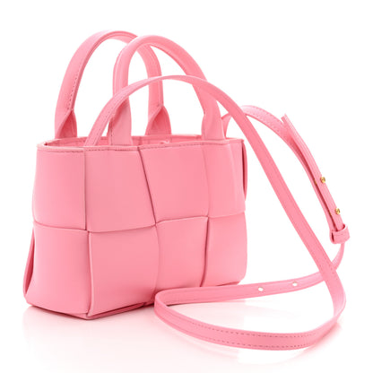 Bottega Veneta Lambskin Maxi Intreccio Candy Arco Tote Ribbon 4 of 10