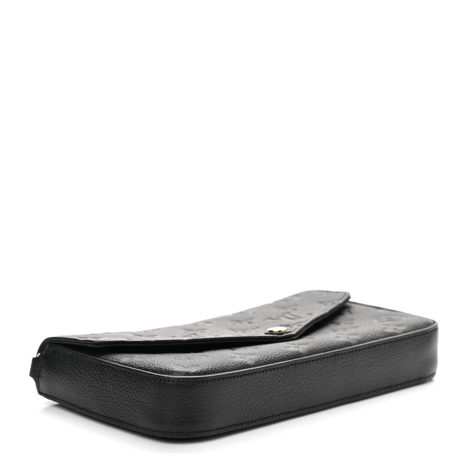 Louis Vuitton Empreinte Pochette Felicie Chain Wallet Black 5 of 9