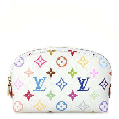 Louis Vuitton LV x TM Monogram Multicolor Cosmetic Pouch PM White 1 of 7