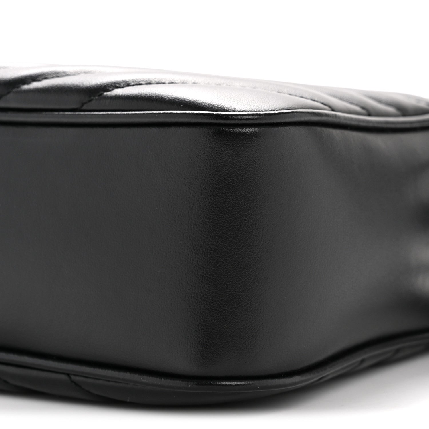 Saint Laurent Calfskin Matelasse Monogram Lou Camera Bag Black 10 of 12