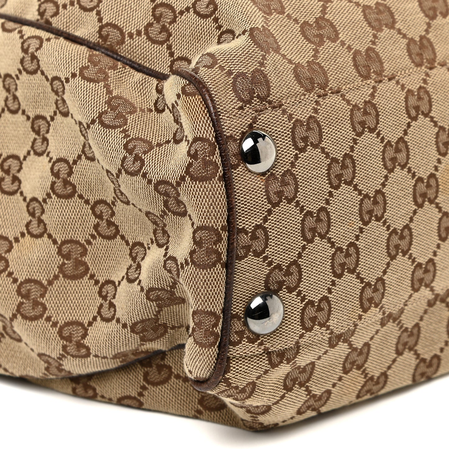 Monogram Large Tote Dark Brown