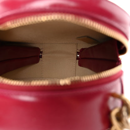 Chanel Glazed Calfskin Round As Earth Evening Bag Rouge 5 of 9