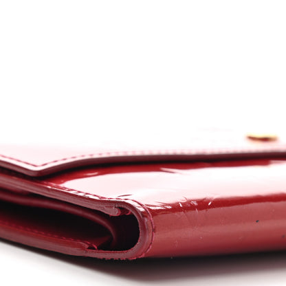 Louis Vuitton Vernis Porte Tresor International Wallet Pomme D'Amour 8 of 15