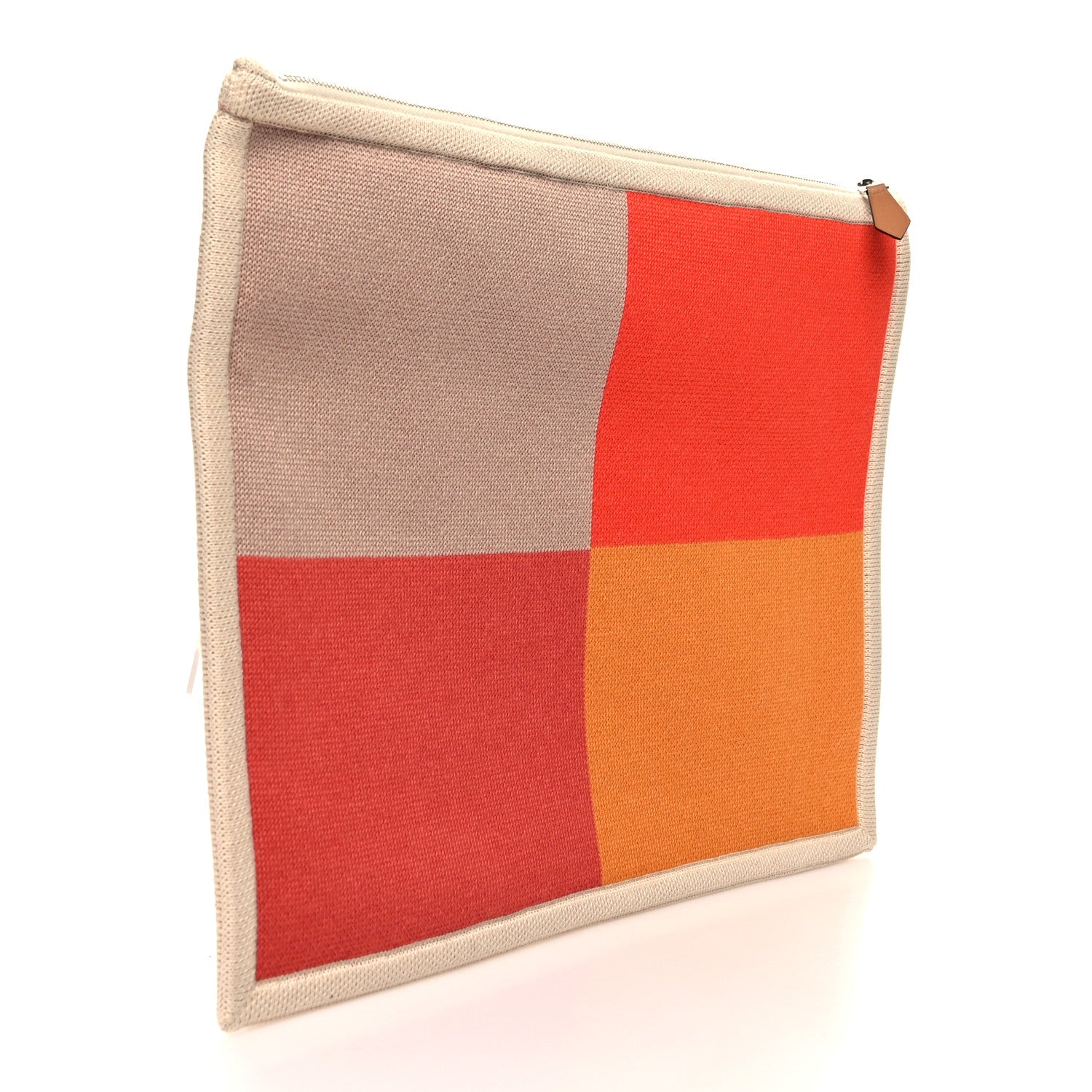 Hermes Cotton Cashmere Hestia Case Safran Terracotta 3 of 9