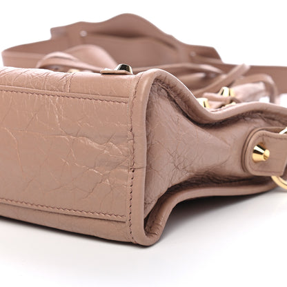 Balenciaga Agneau Classic Gold Hardware Mini City Rose Des Sables 9 of 10