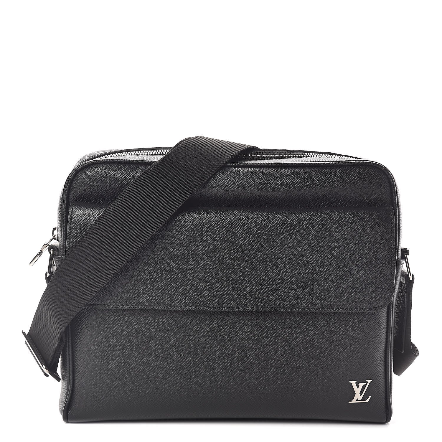 Louis Vuitton Taiga Alex Messenger PM Black 1 of 9