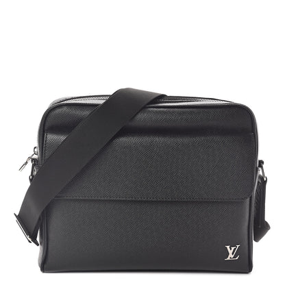 Louis Vuitton Taiga Alex Messenger PM Black 1 of 9