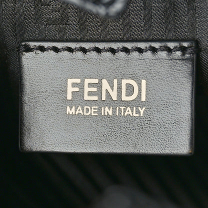 Fendi Patent Regular 2Jours Tote Black Red Milk 6 of 10