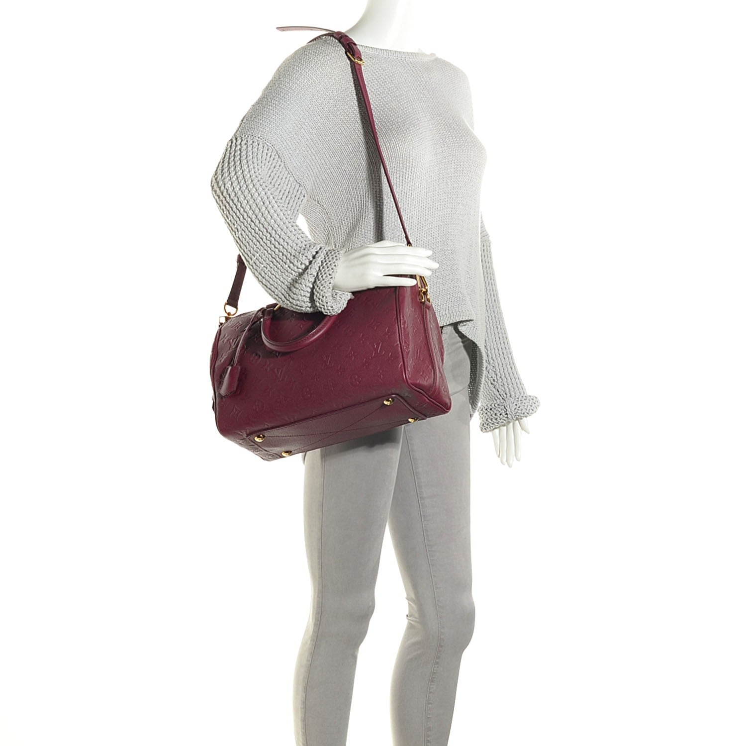 Louis Vuitton Empreinte Speedy Bandouliere 30 Aurore 2 of 8