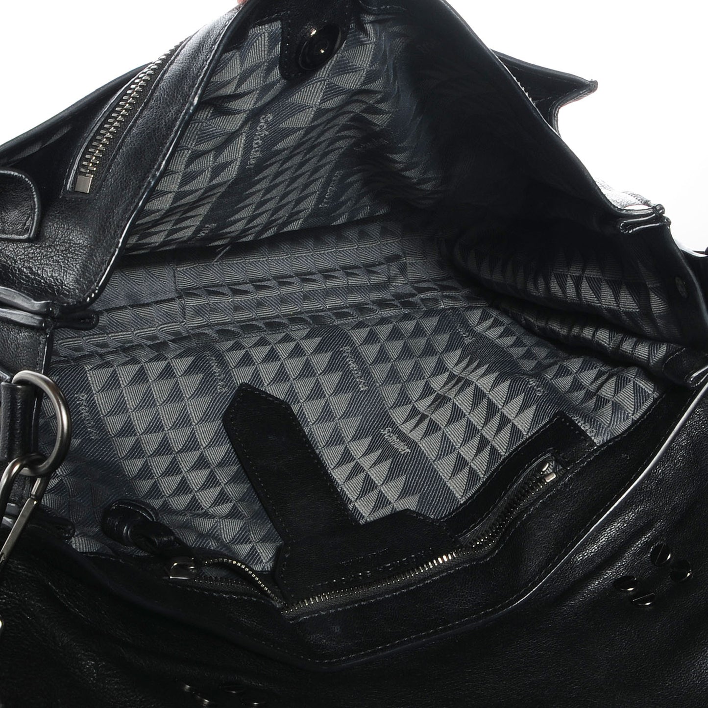 Lambskin PS1 Medium Satchel Black