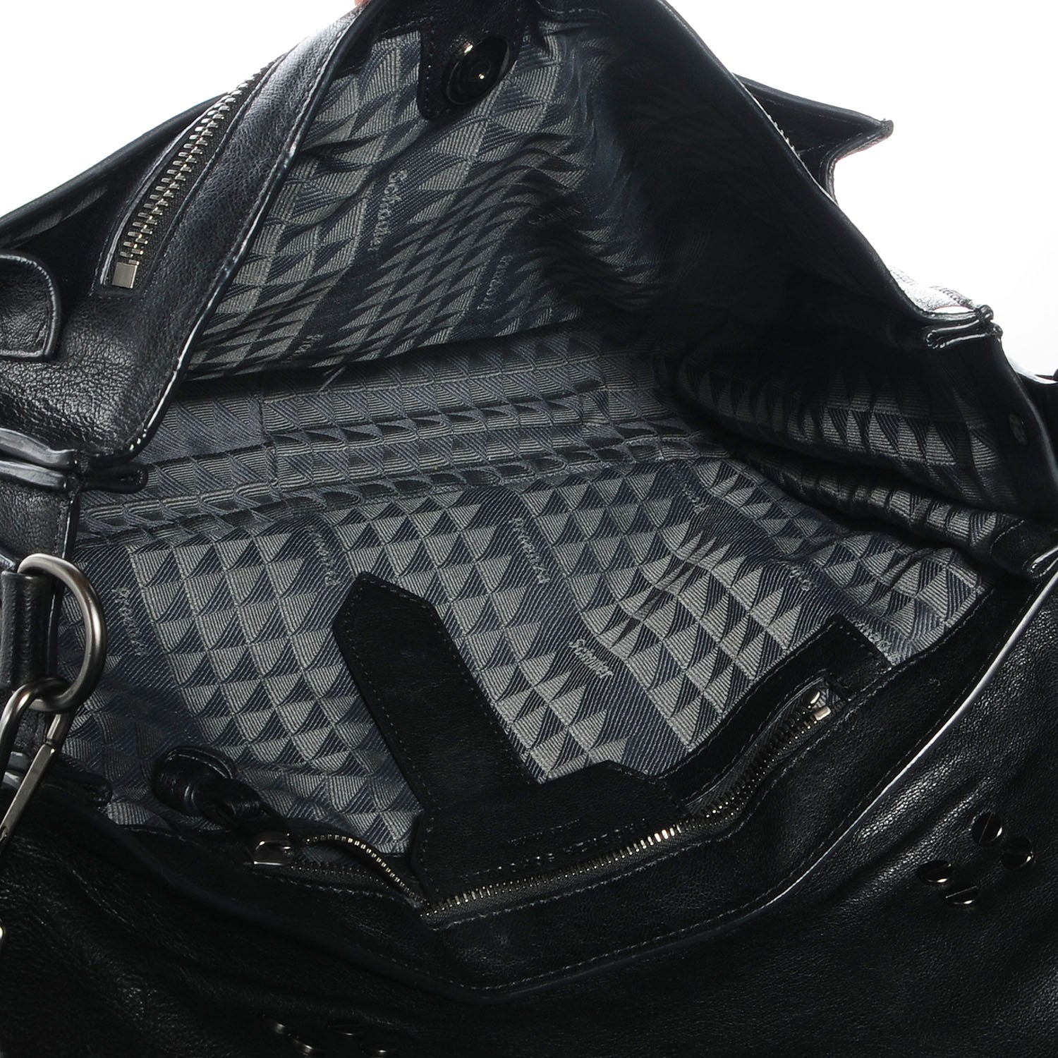 Proenza Schouler Lambskin PS1 Medium Satchel Black 5 of 15