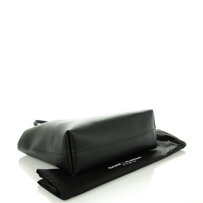 Saint Laurent Calfskin Large Shopping Tote Black 4 of 8