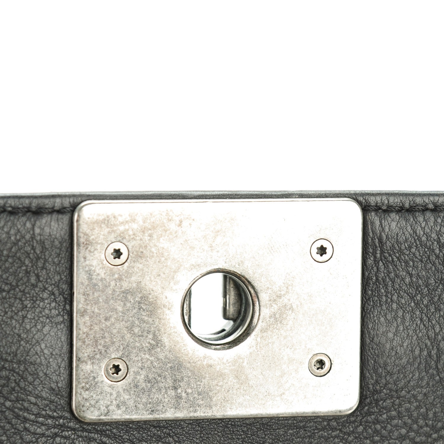 Chanel Calfskin Large Boy Reverso Flap Black 5 of 8