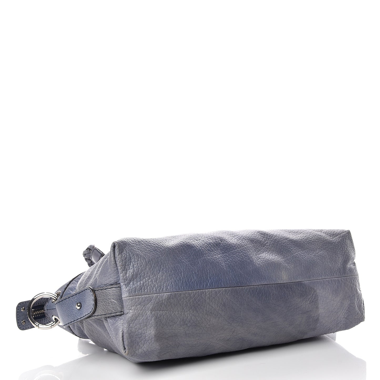 Calfskin Medium Bamboo Bar Shoulder Bag Blue