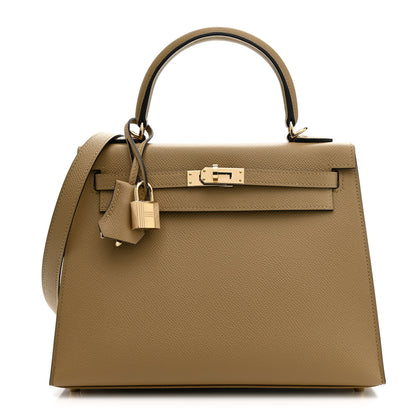 Hermes Epsom Kelly Sellier 25 Poussiere 1 of 11