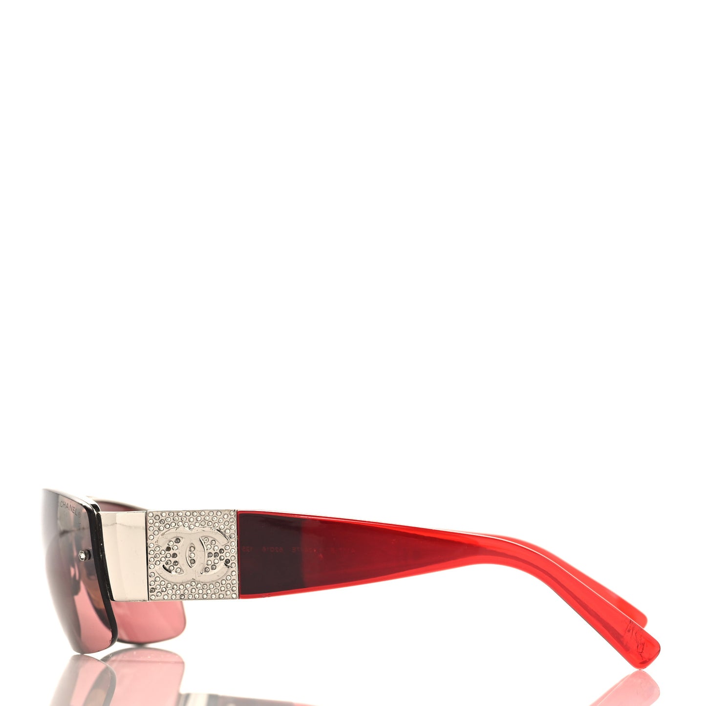 Crystal CC Sunglasses 4117-B Red