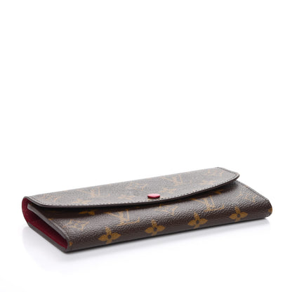 Louis Vuitton Monogram Emilie Wallet Fuchsia 4 of 8