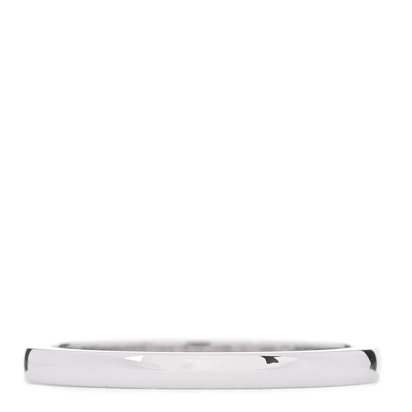Platinum 2mm Ballerine Wedding Band Ring 57 8