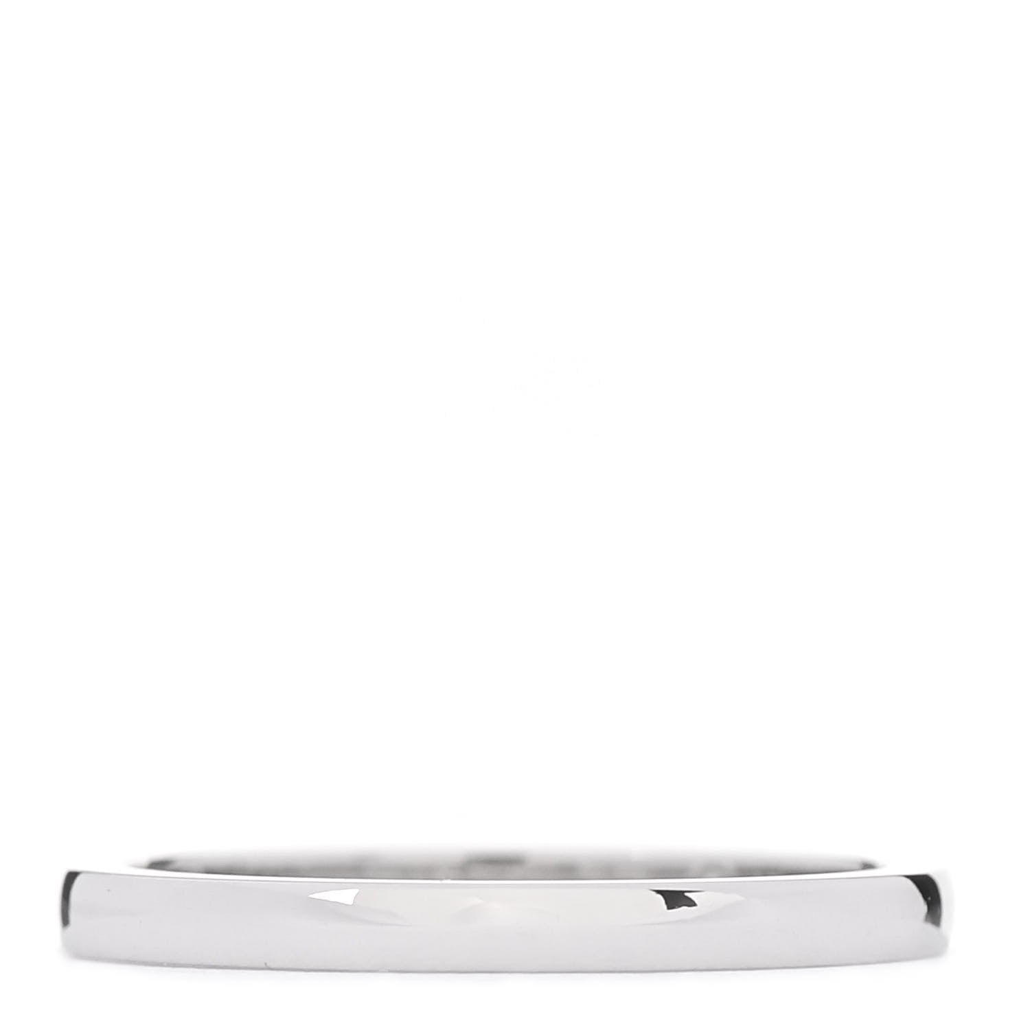 Cartier Platinum 2mm Ballerine Wedding Band Ring 57 8 1 of 5