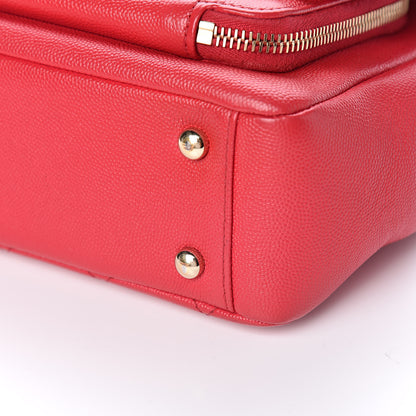 Chanel Caviar Quilted Medium Business Affinity Flap Red 9 of 11