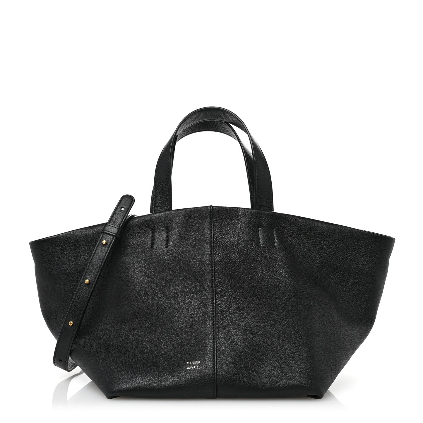 Calfskin Tulipano Bag Black
