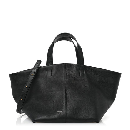Mansur Gavriel Calfskin Tulipano Bag Black 1 of 9