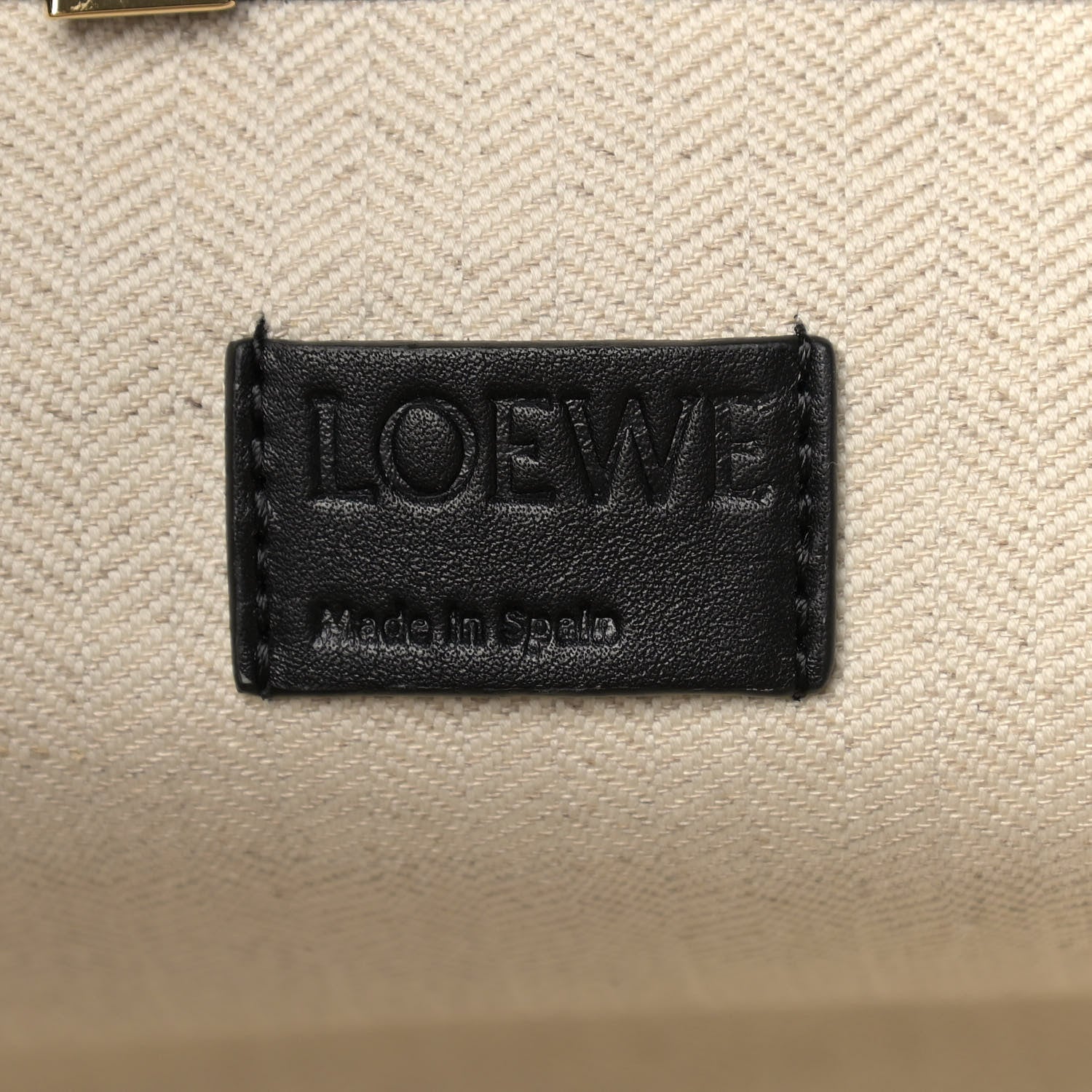 Loewe Calfskin Flamenco Knot XL Shoulder Bag Black 5 of 13