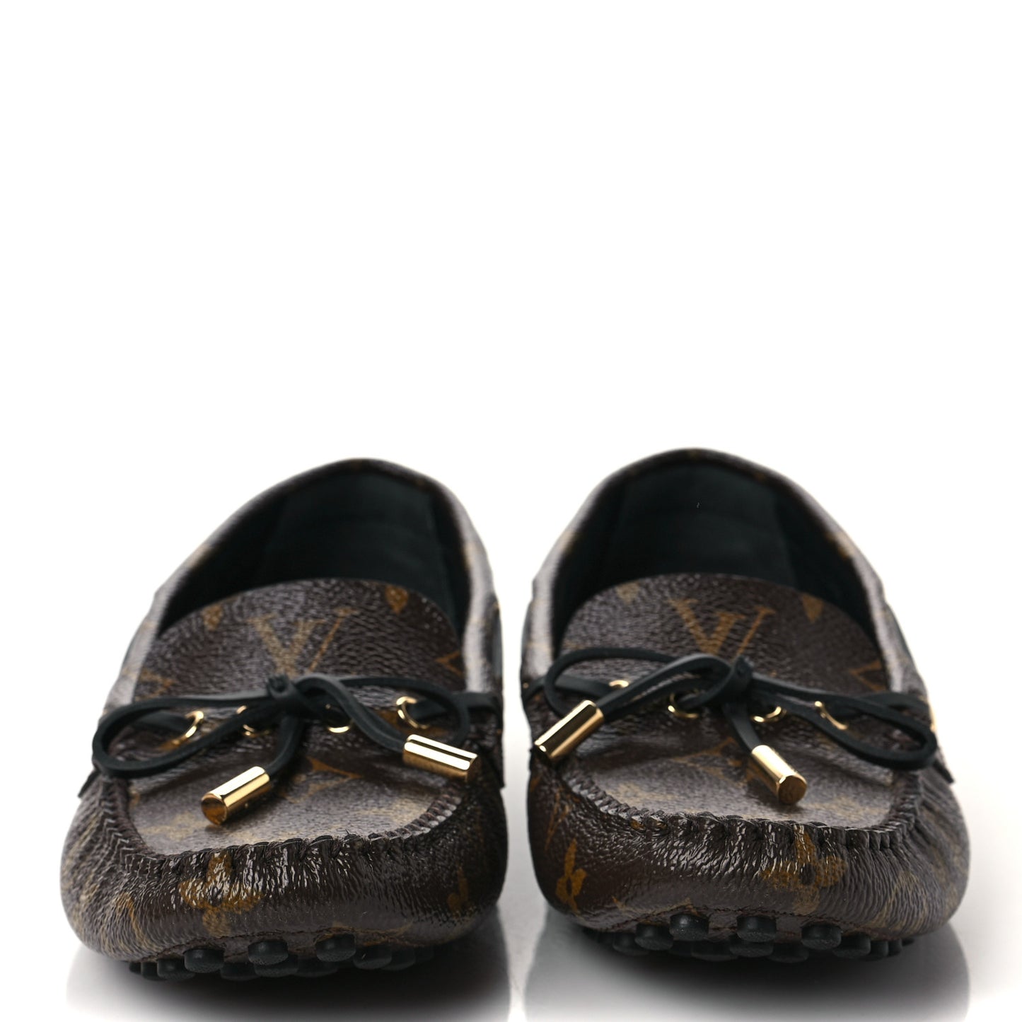Patent Monogram Gloria Loafers 38