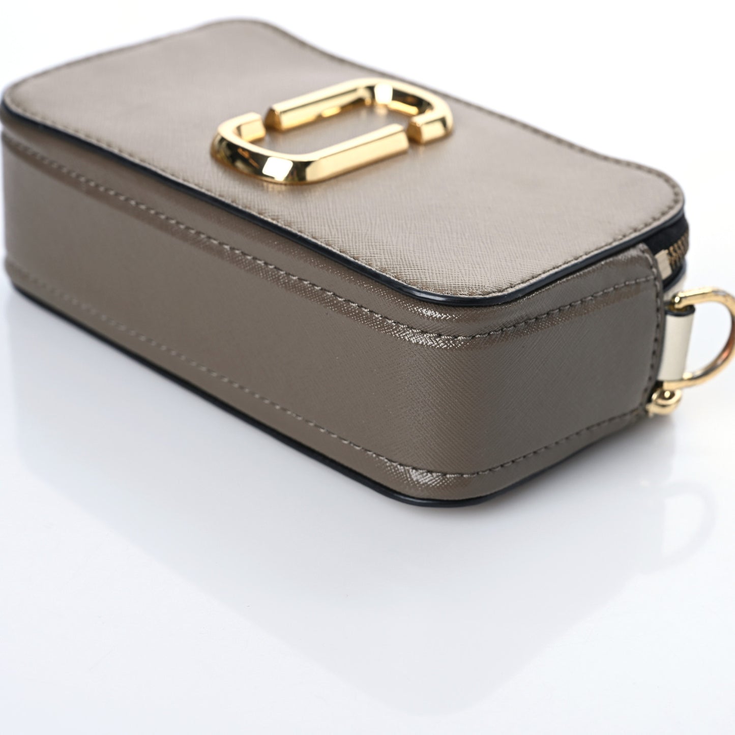 Saffiano Small Snapshot Camera Bag Sandcastle