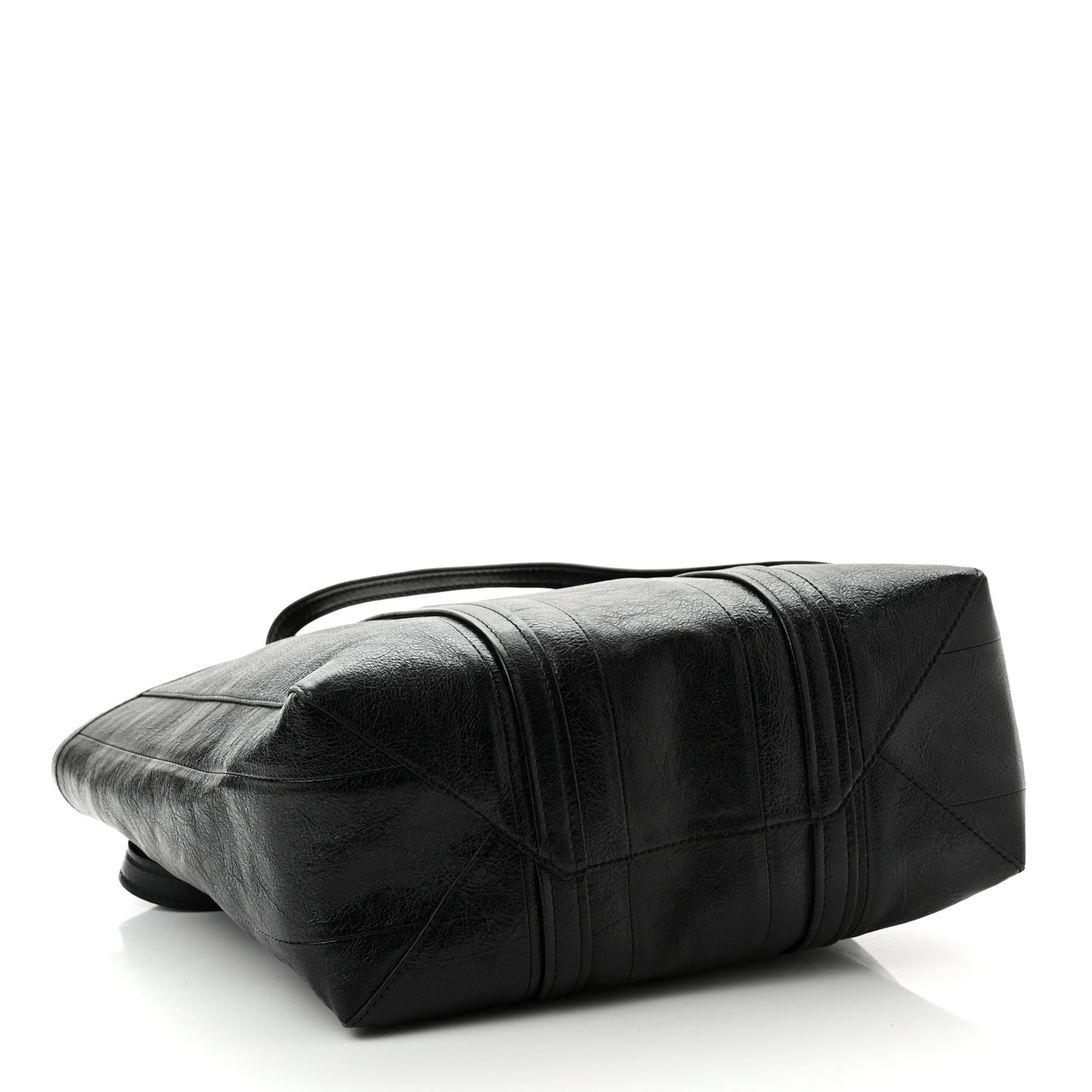 Agneau Arena Medium Barbes East West Shopper Black