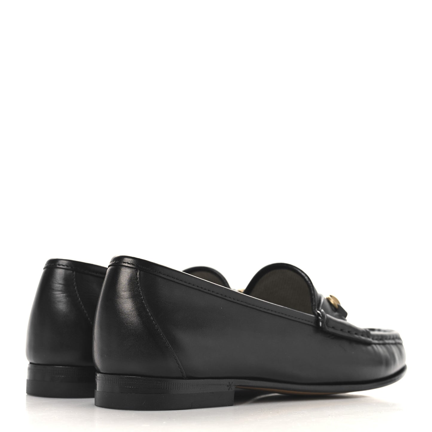Calfskin Womens 1953 Horsebit Loafers 36 Black