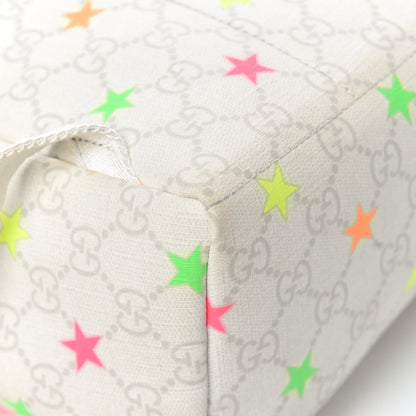 Gucci GG Supreme Monogram Stars Childrens Backpack White 11 of 12