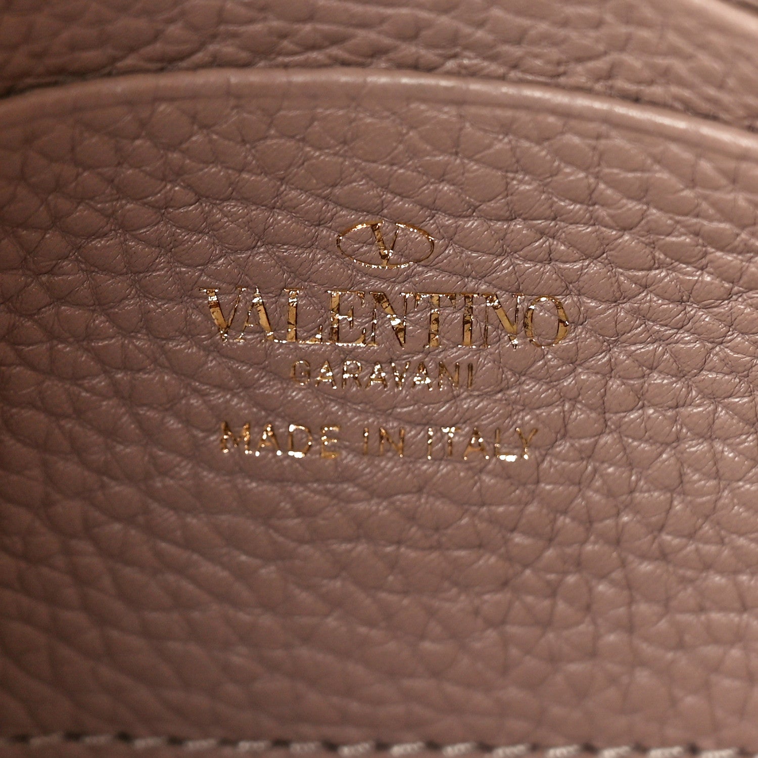 Valentino Garavani Grainy Calfskin Rockstud Crossbody Pouch Poudre 6 of 9