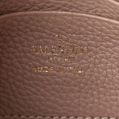 Valentino Garavani Grainy Calfskin Rockstud Crossbody Pouch Poudre 6 of 9