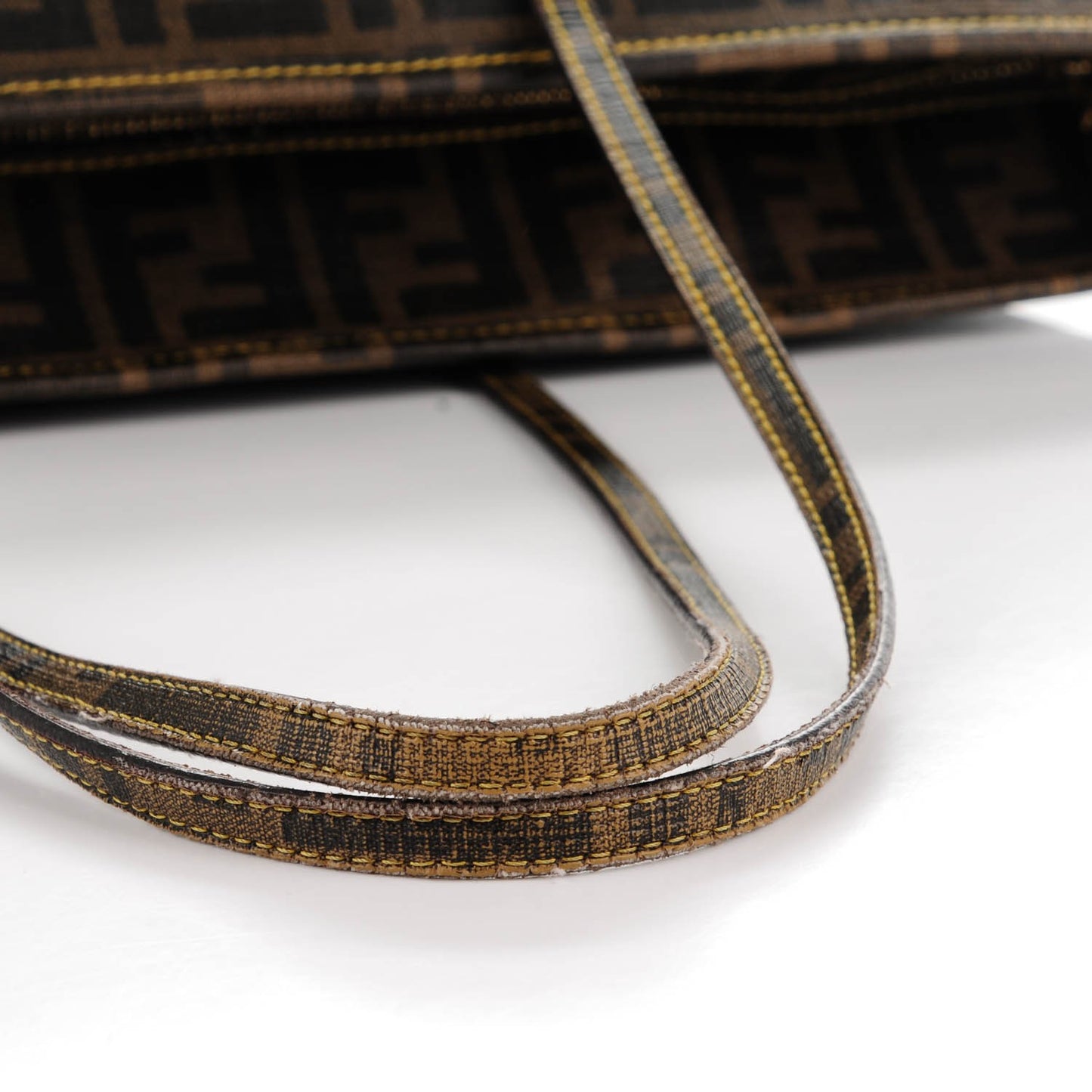 Zucca Spalmati Medium Roll Tote Tobacco Giallo